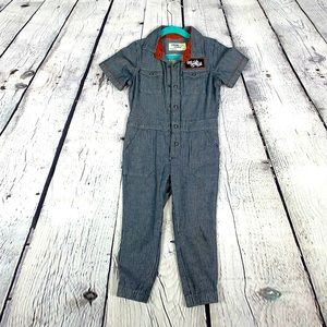 OshKosh B'gosh Blue Striped Kids Bodysuit